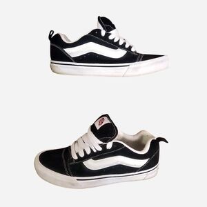 Vans Black and White Sneakers